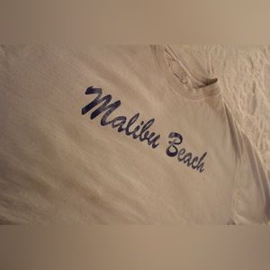 Vintage Malibu beach tee